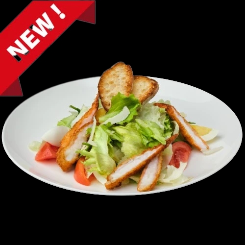 Салат Цезар з креветками